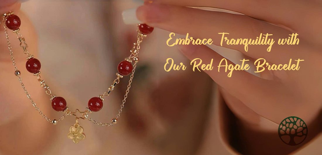 Embrace Tranquility with Our Red Agate Bracelet