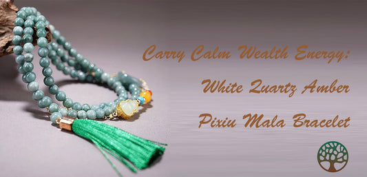 Carry Fortune in Motion: Jade Fortune Tassel Necklace