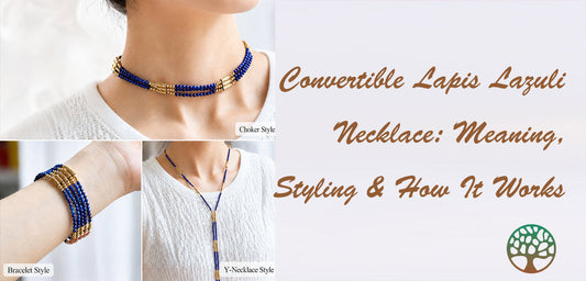 Convertible Lapis Lazuli Necklace: Meaning, Styling & How It Works