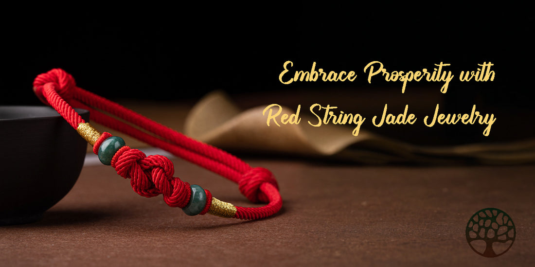 Embrace Prosperity with Red String Jade Jewelry
