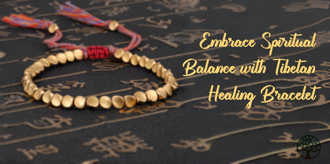 Embrace Spiritual Balance with Tibetan Healing Bracelet