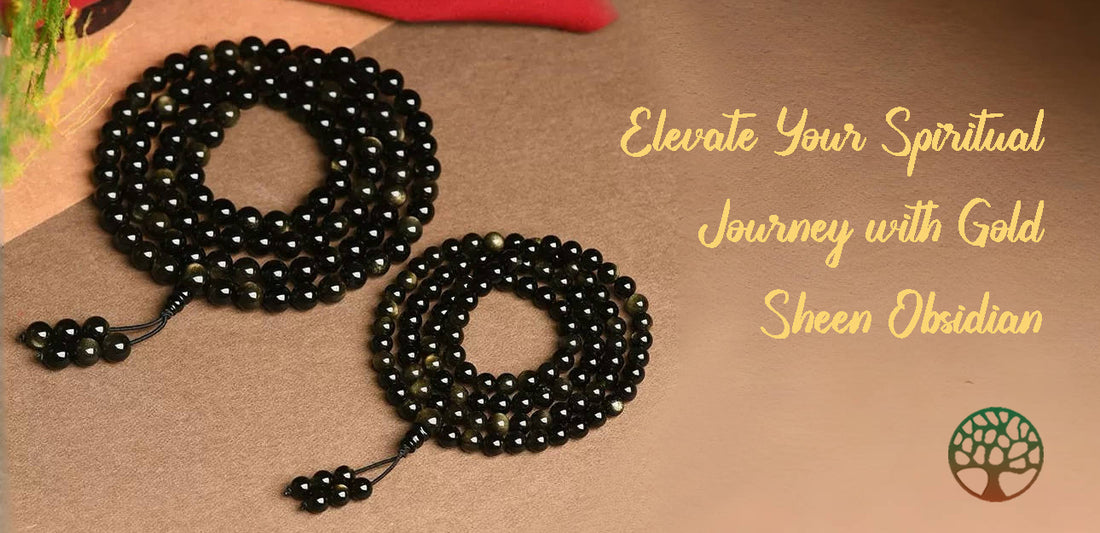 Elevate Your Spiritual Journey with Gold Sheen Obsidian