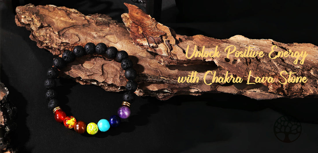 Unlock Positive Energy with Chakra Lava Stone
