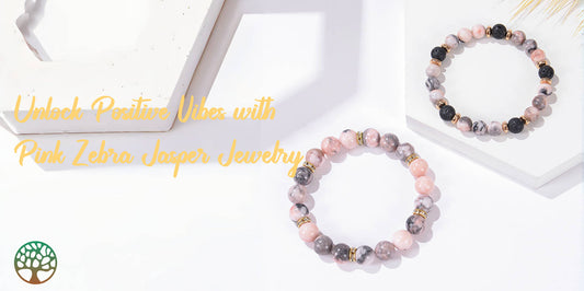 Unlock Positive Vibes with Pink Zebra Jasper Jewelry