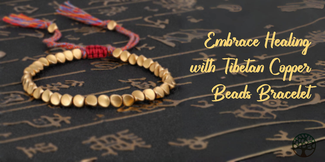 Embrace Healing with Tibetan Copper Beads Bracelet