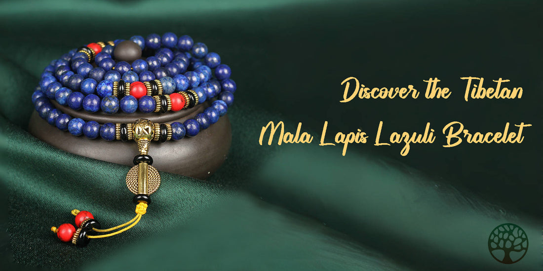Discover the Tibetan Mala Lapis Lazuli Bracelet