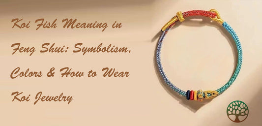 Koi Fish Meaning in Feng Shui: Symbolism, Colors & How to Wear Koi Jewelry