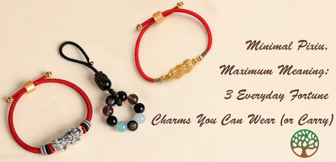 Minimal Pixiu, Maximum Meaning: 3 Everyday Fortune Charms You Can Wear (or Carry)