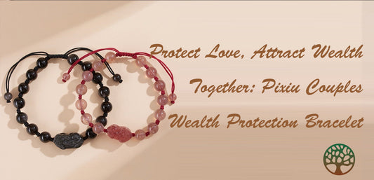 Protect Love, Attract Wealth Together: Pixiu Couples Wealth Protection Bracelet