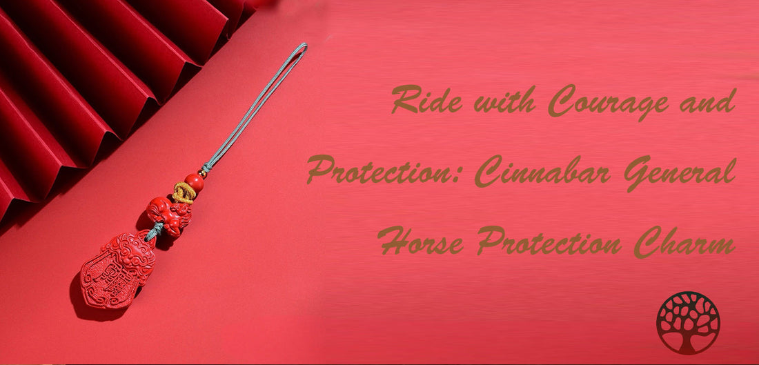 Ride with Courage and Protection: Cinnabar General Horse Protection Charm