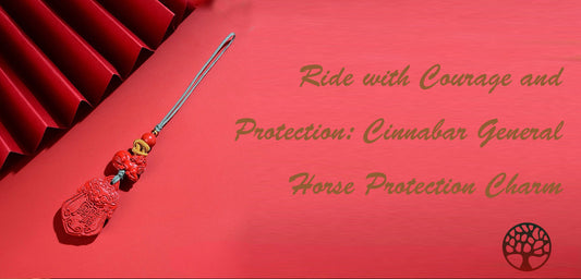 Ride with Courage and Protection: Cinnabar General Horse Protection Charm