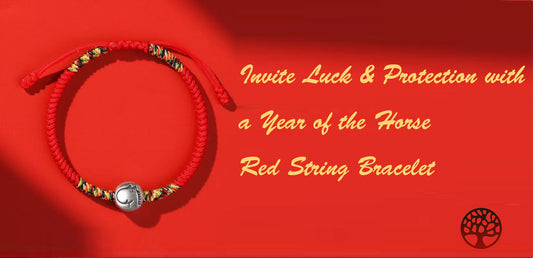 Invite Luck & Protection with a Year of the Horse Red String Bracelet