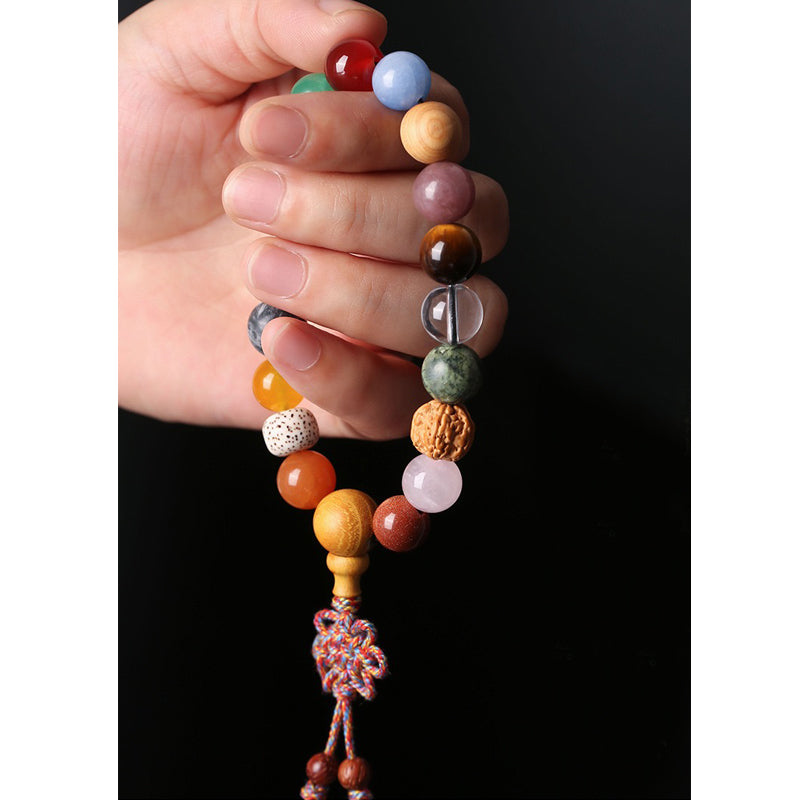 18 Seed Bodhi Bead Buddhist Bead Bracelet - Fortune & Karma