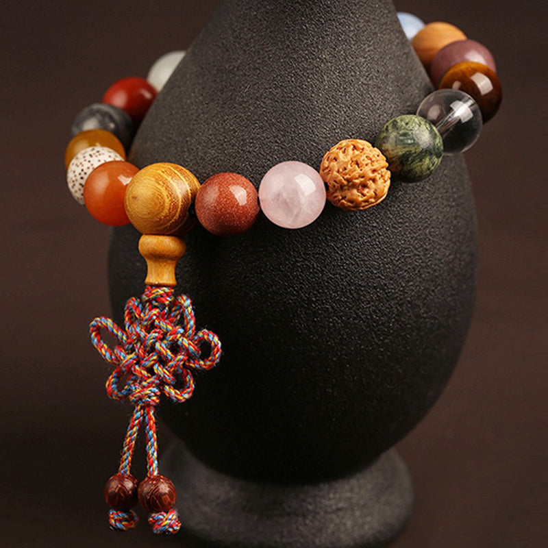 18 Seed Bodhi Bead Buddhist Bead Bracelet - Fortune & Karma
