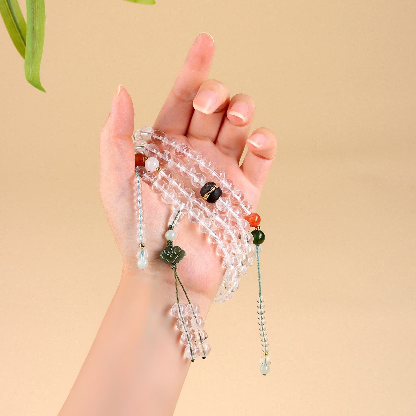 108 Clear Quartz Blessing Mala