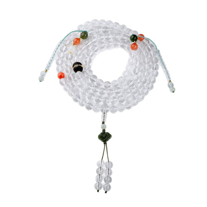 108 Clear Quartz Blessing Mala