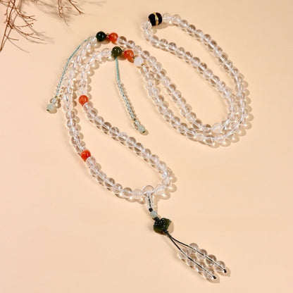 108 Clear Quartz Blessing Mala