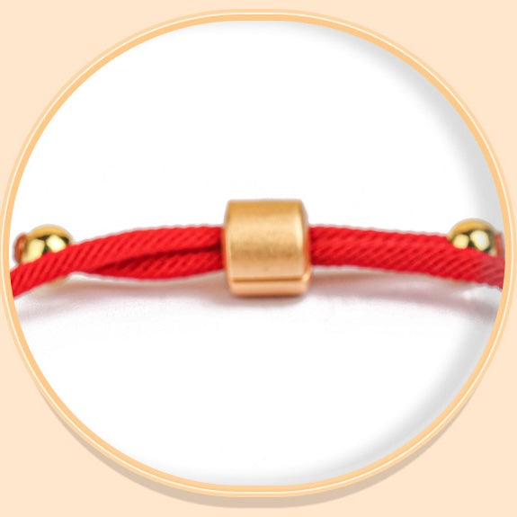 Adjustable Fortune Pixiu String Bracelet