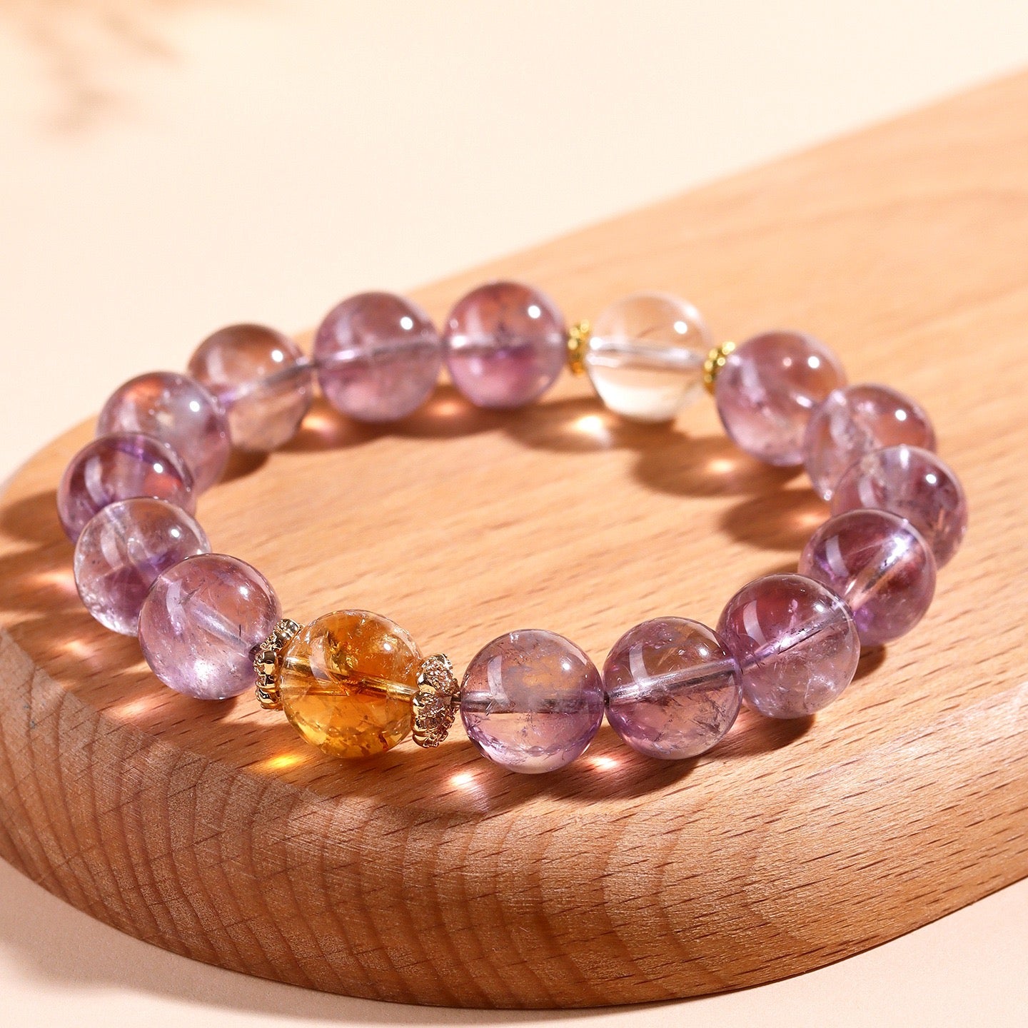 Amethyst Love & Prosperity Bracelet