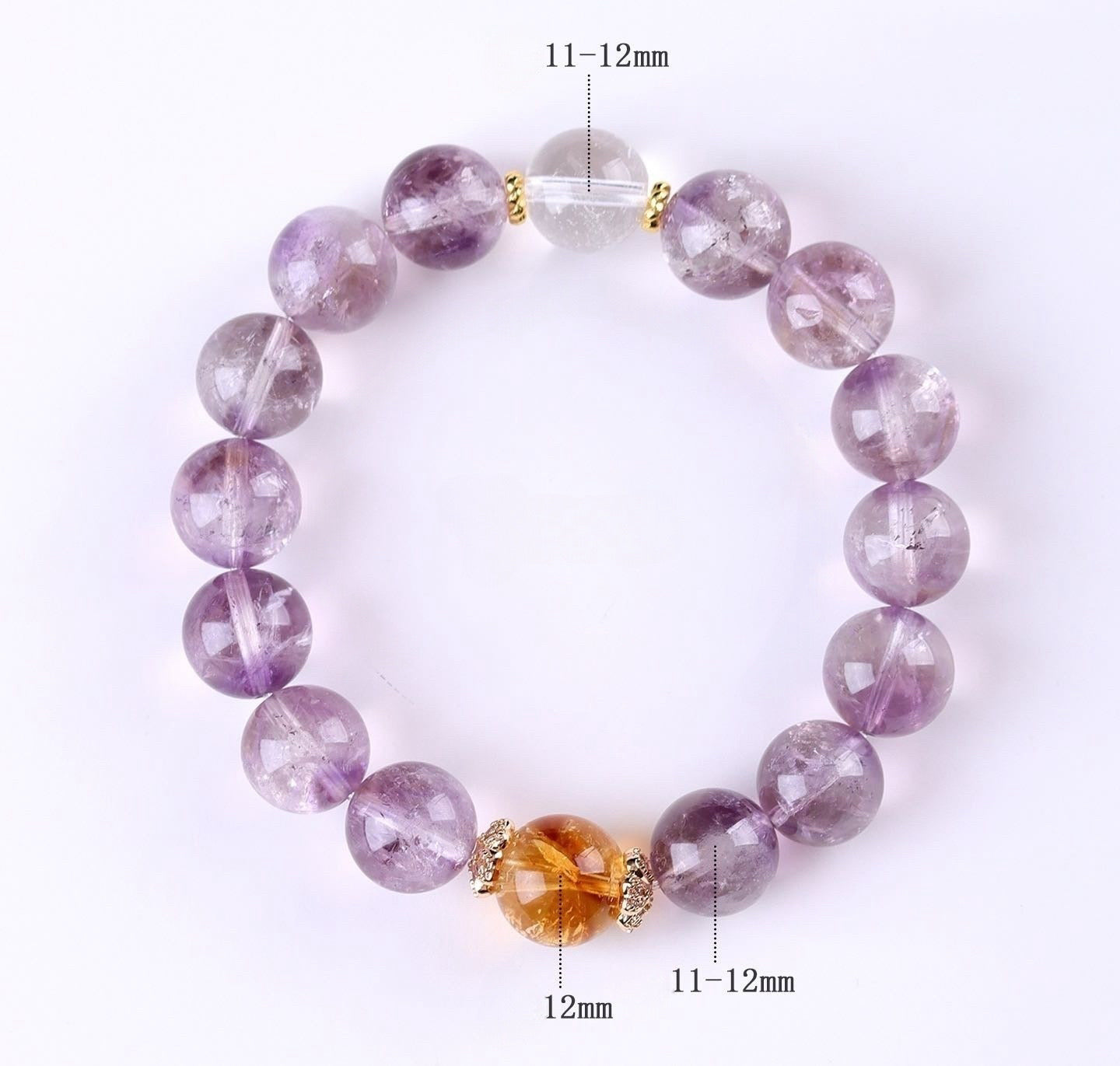 Amethyst Love & Prosperity Bracelet
