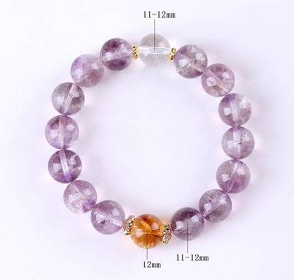 Amethyst Love & Prosperity Bracelet