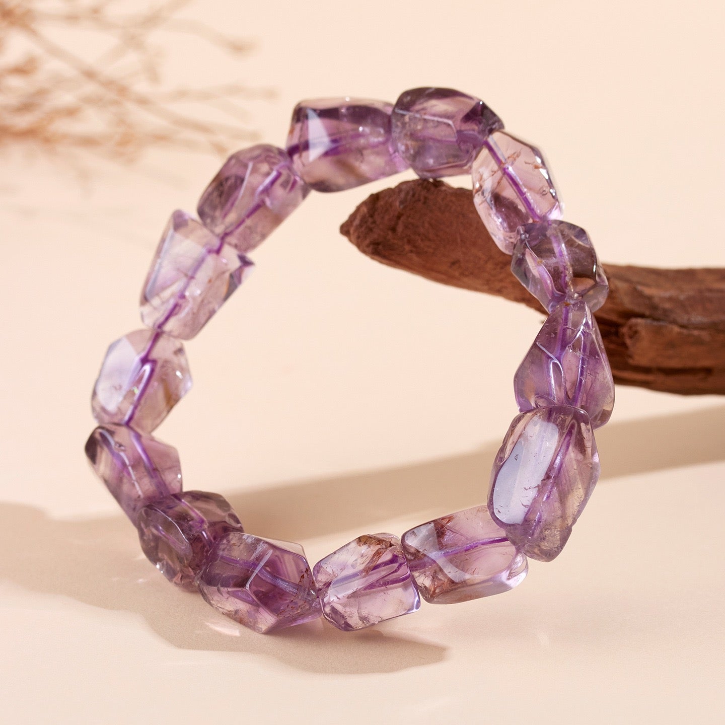 Amethyst Romance Energy Bracelet