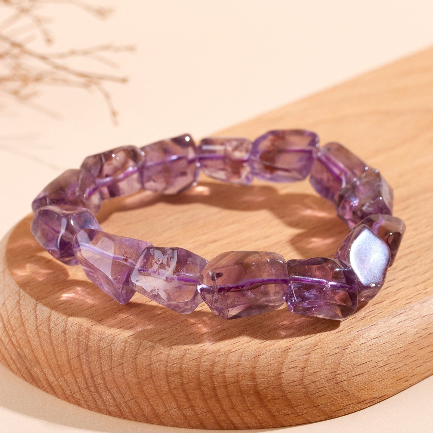 Amethyst Romance Energy Bracelet