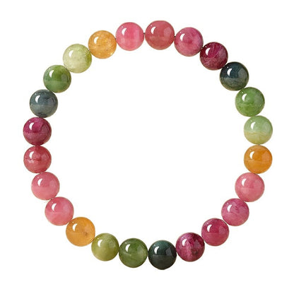 Brazilian Rainbow Tourmaline Bracelet