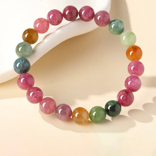 Brazilian Rainbow Tourmaline Bracelet