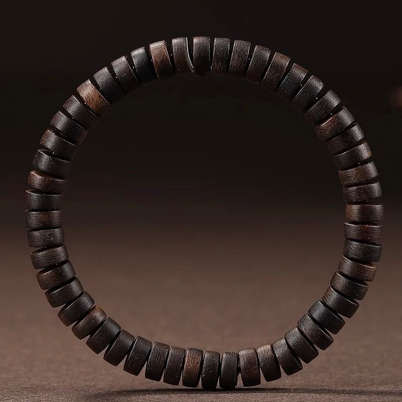 Fortune & Karma Brunei Agarwood Tablet Bracelet