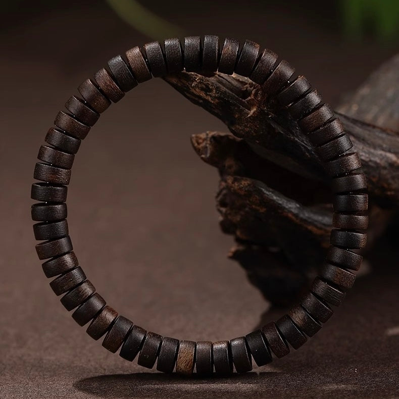 Fortune & Karma Brunei Agarwood Tablet Bracelet