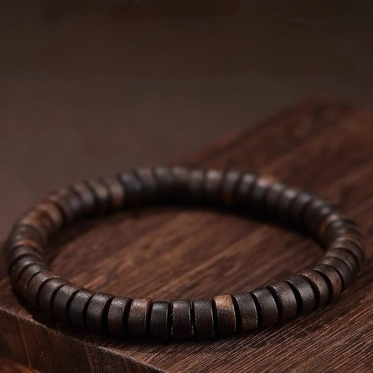 Fortune & Karma Brunei Agarwood Tablet Bracelet