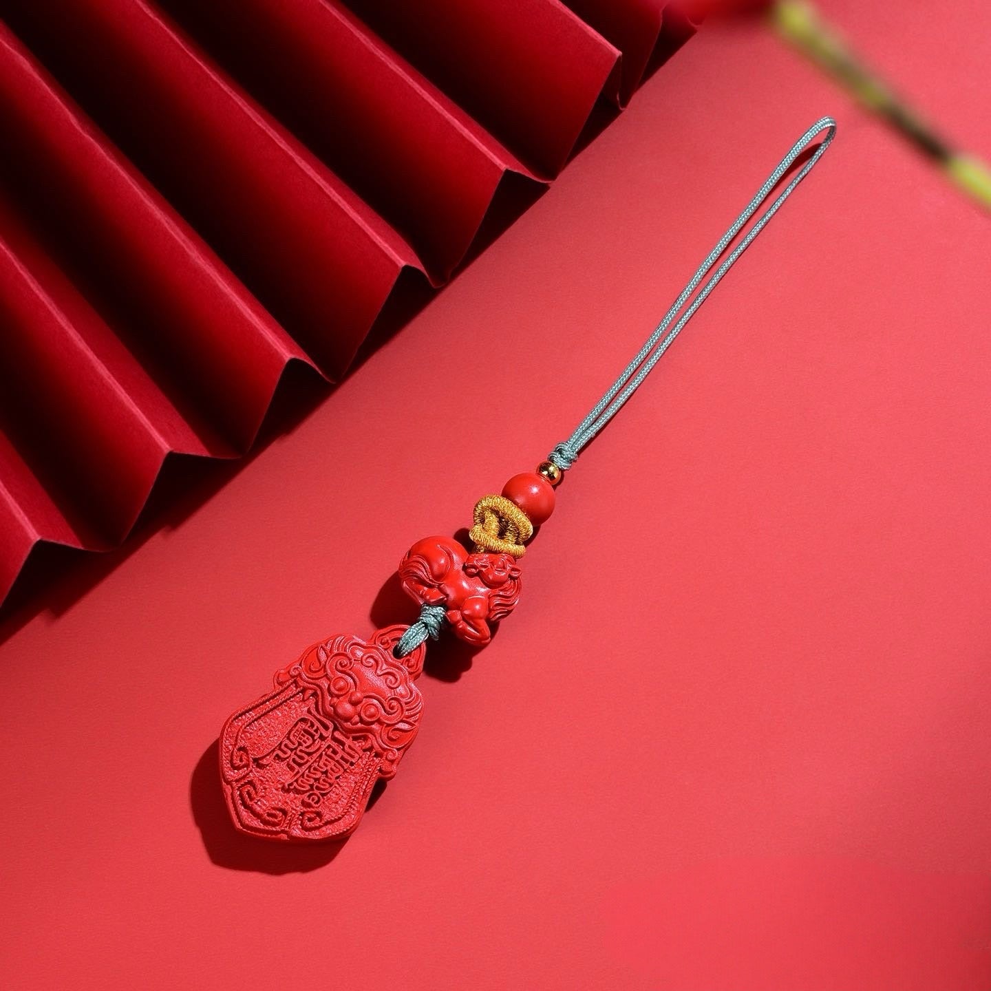 Cinnabar General Horse Protection Charm