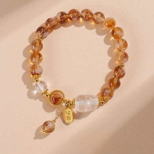 Citrine Pixiu Prosperity Bracelet