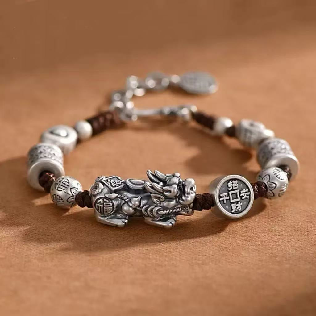 Fu Pixiu Coin Ingot Fortune Bracelet