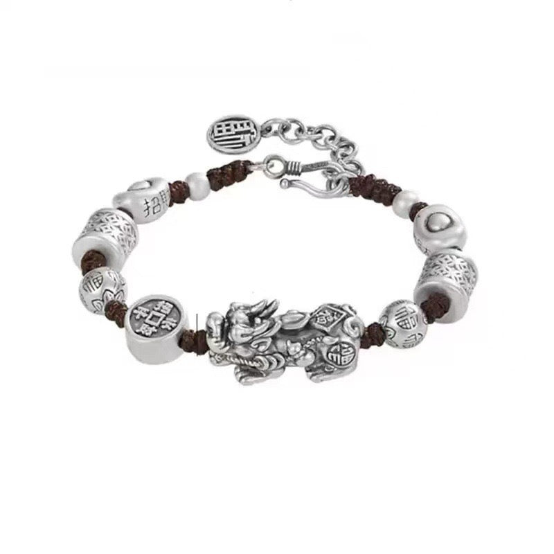 Fu Pixiu Coin Ingot Fortune Bracelet