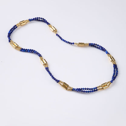 Galaxy Lapis Magnetic Convertible Necklace Bracelet