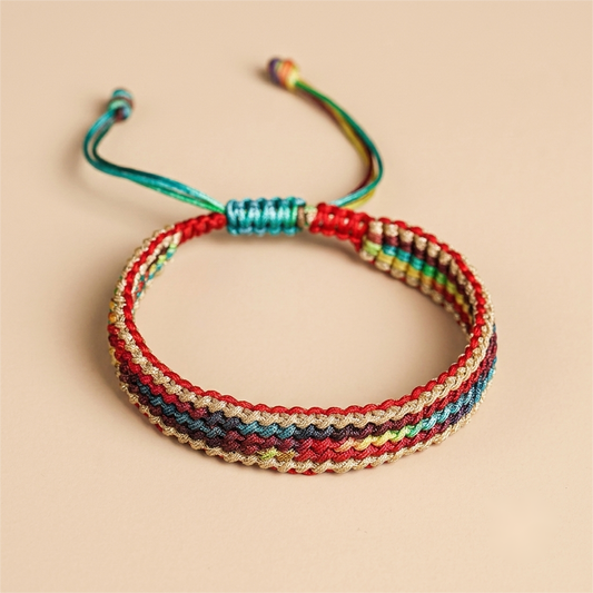 Handwoven Five-Color Blessing Bracelet