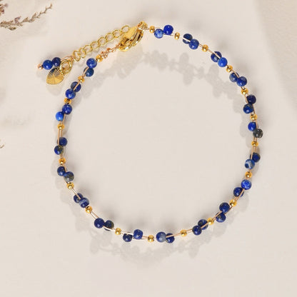 Handwoven Gemstone Fortune Bracelet