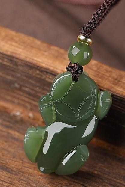 Hetian Jade Pixiu Wealth Pendant