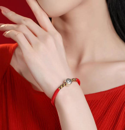 Year of the Horse Luck and Protection Rope Chain Bracelet