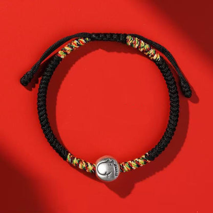 Year of the Horse Luck and Protection Rope Chain Bracelet