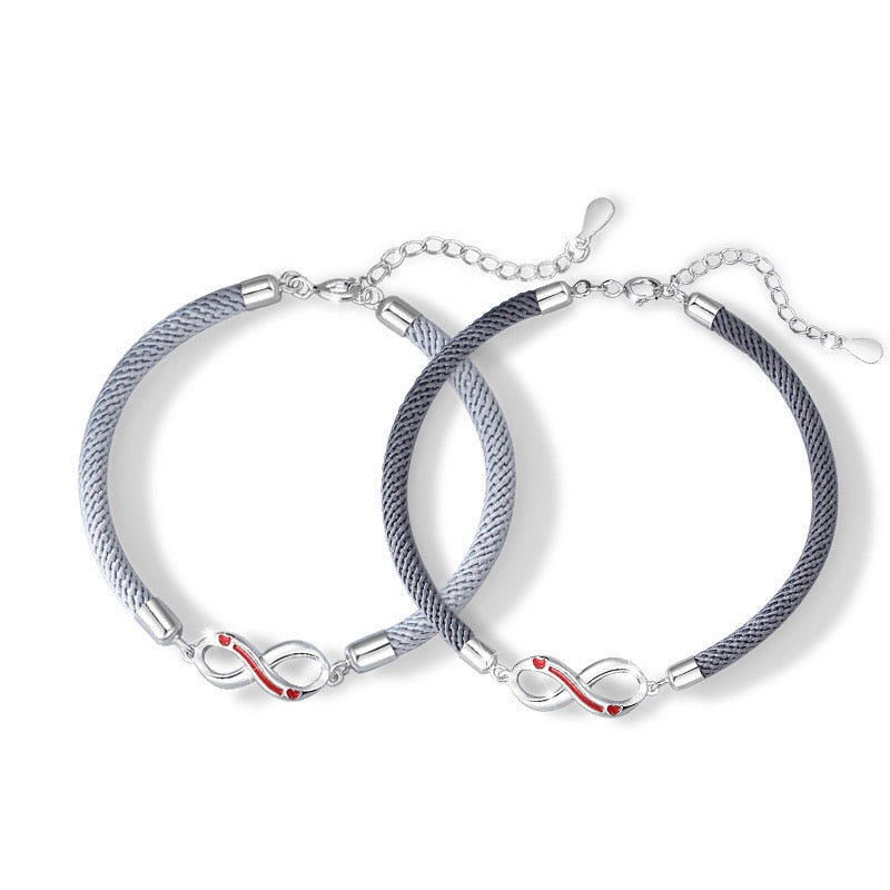 Infinity Love Möbius Couples Bracelet