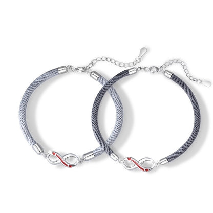 Infinity Love Möbius Couples Bracelet