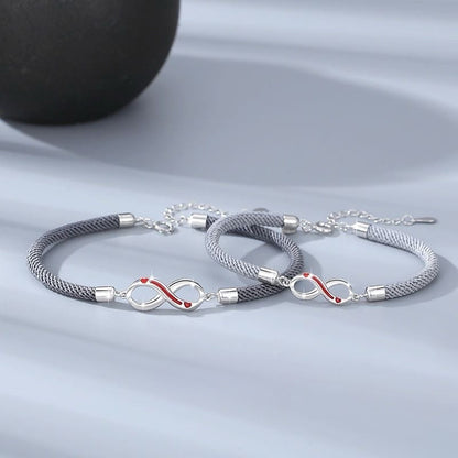 Infinity Love Möbius Couples Bracelet