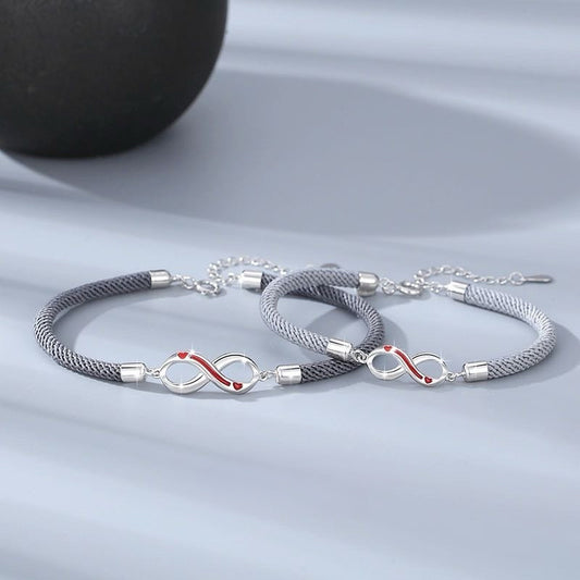 Infinity Love Möbius Couples Bracelet