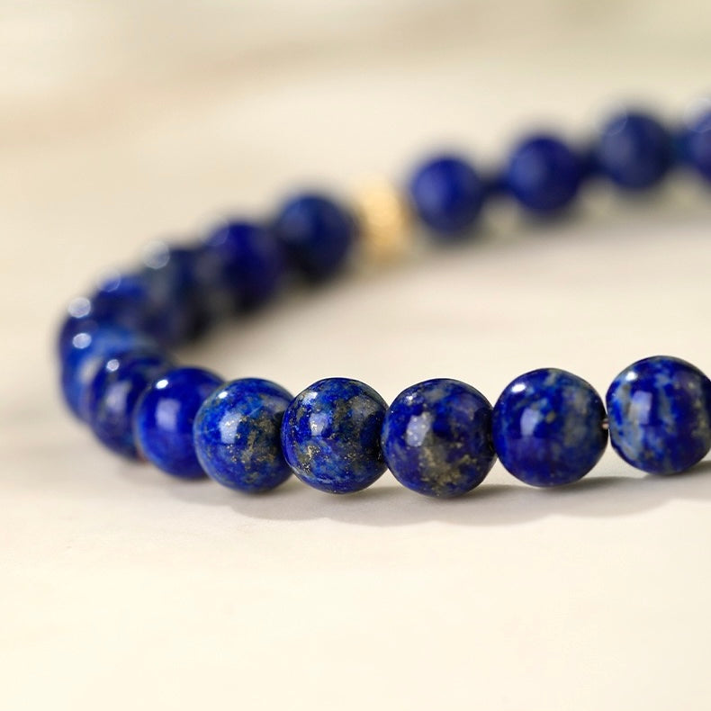 Klein Blue Lapis Wealth Bracelet