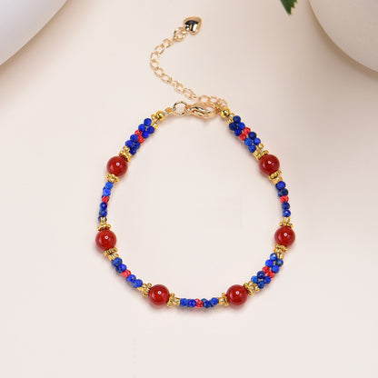 Lapis Lazuli Carnelian Energy Set
