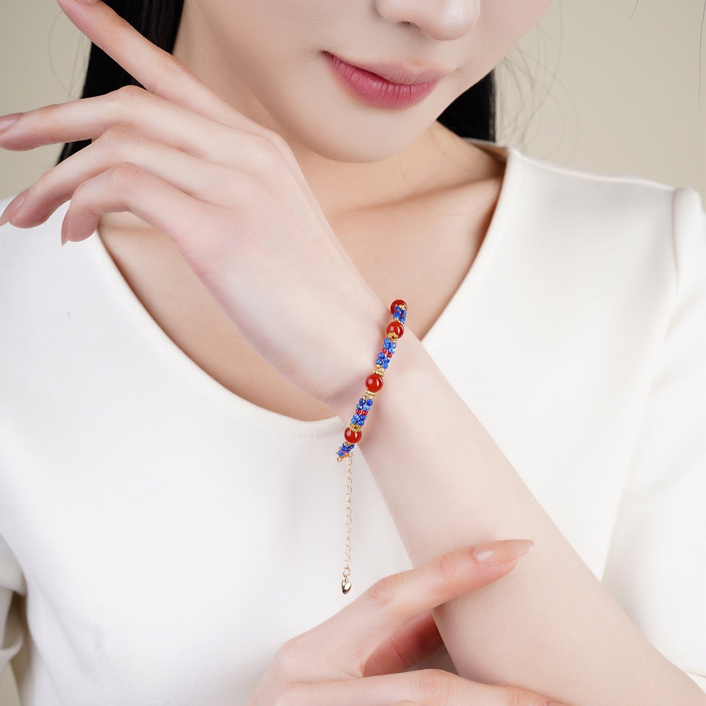 Lapis Lazuli Carnelian Energy Set