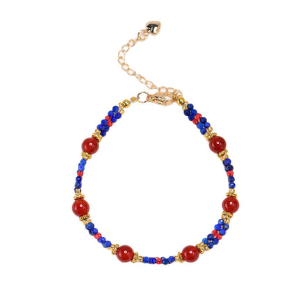 Lapis Lazuli Carnelian Energy Set